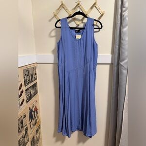 Periwinkle Vintage Rayon Dress